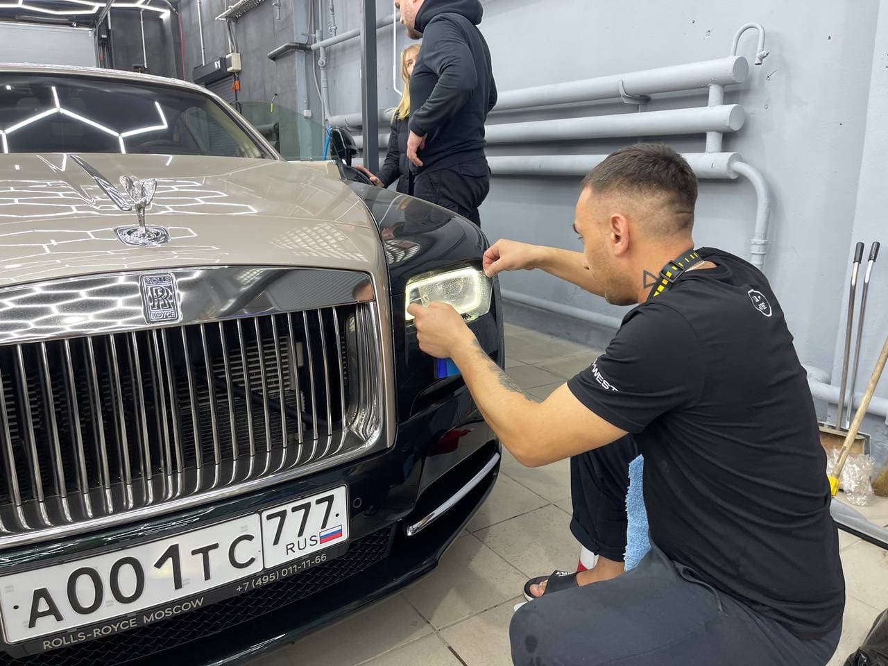 Защита оптики Rolls-Royce Ghost