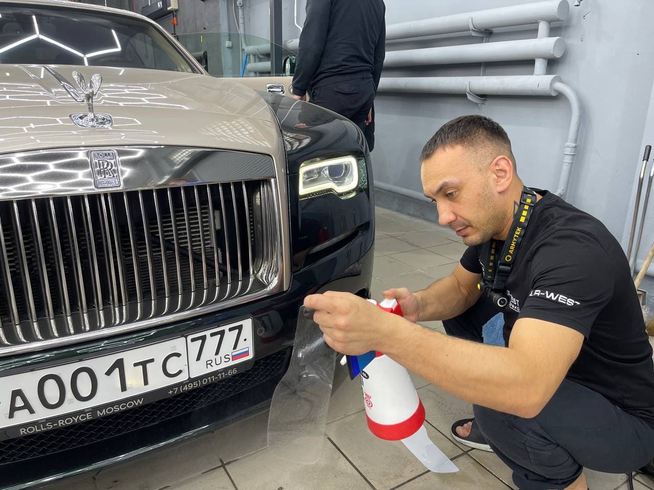 Защита оптики Rolls-Royce Ghost