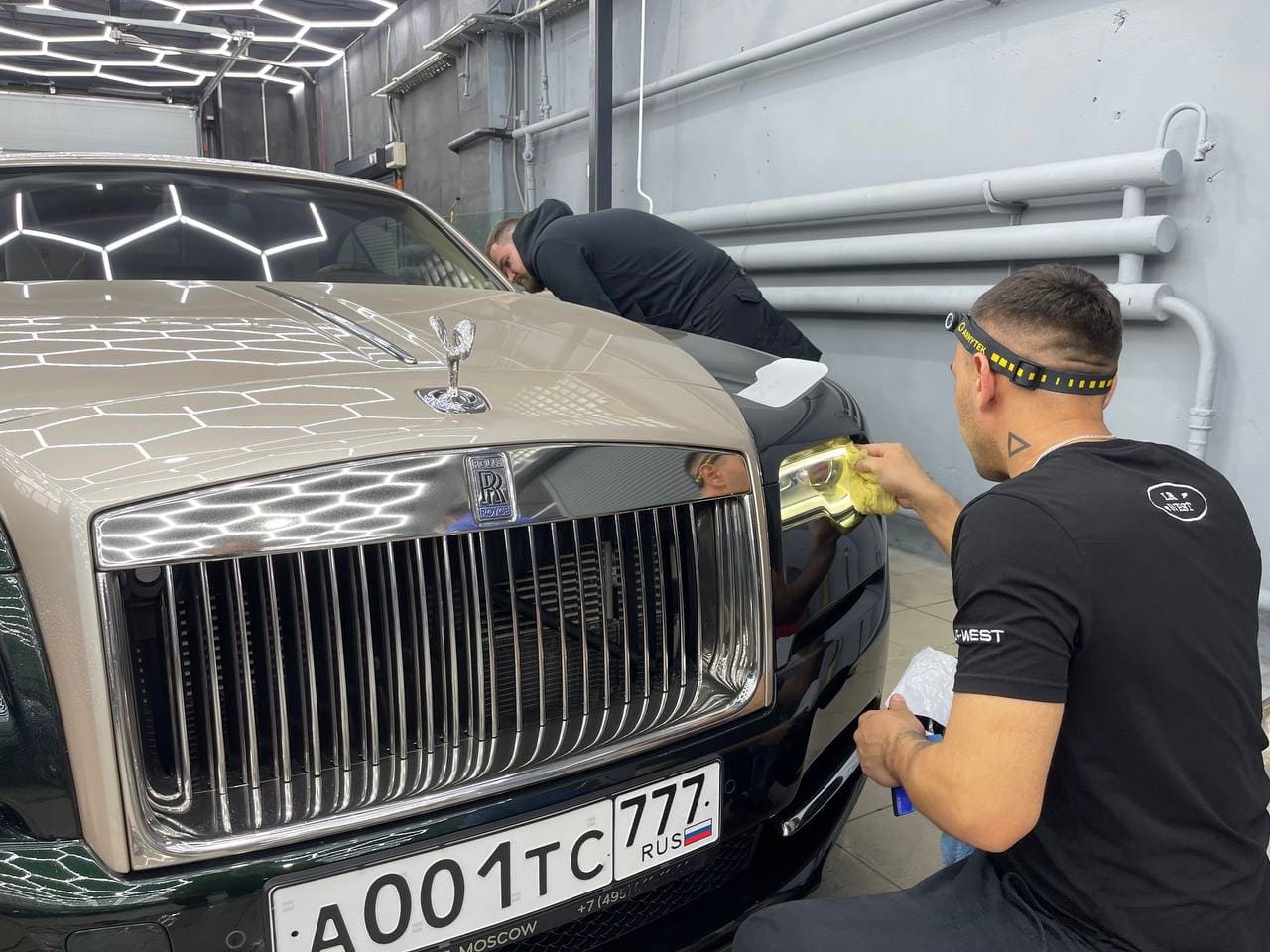 Защита оптики Rolls-Royce Ghost