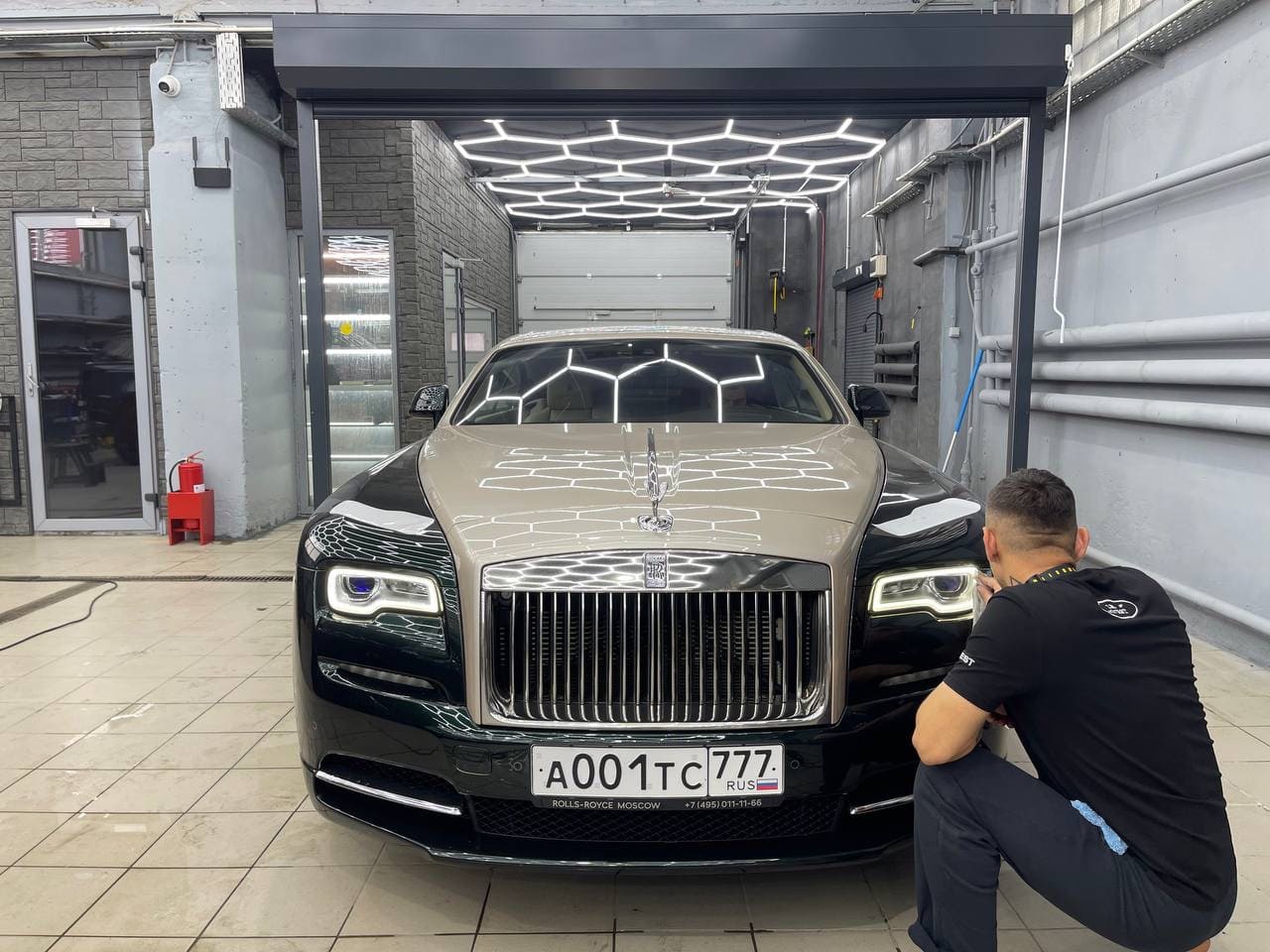 Защита оптики Rolls-Royce Ghost