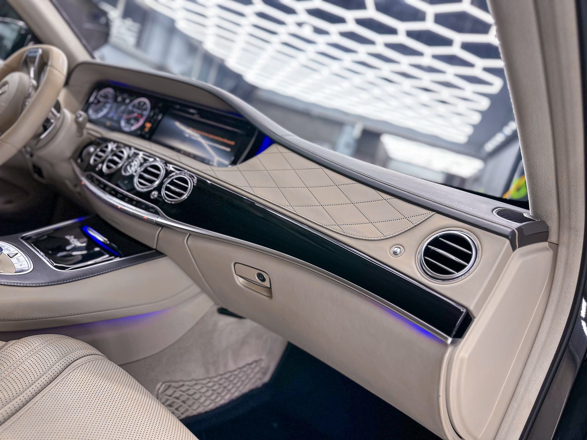 Химчистка Mercedes W222 