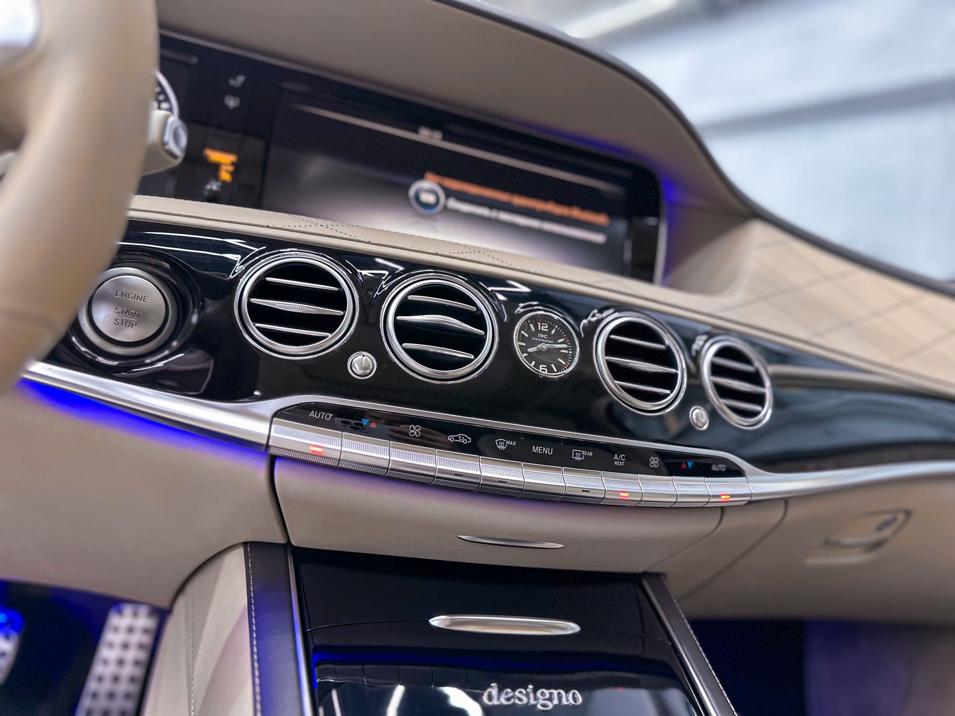 Химчистка Mercedes W222 