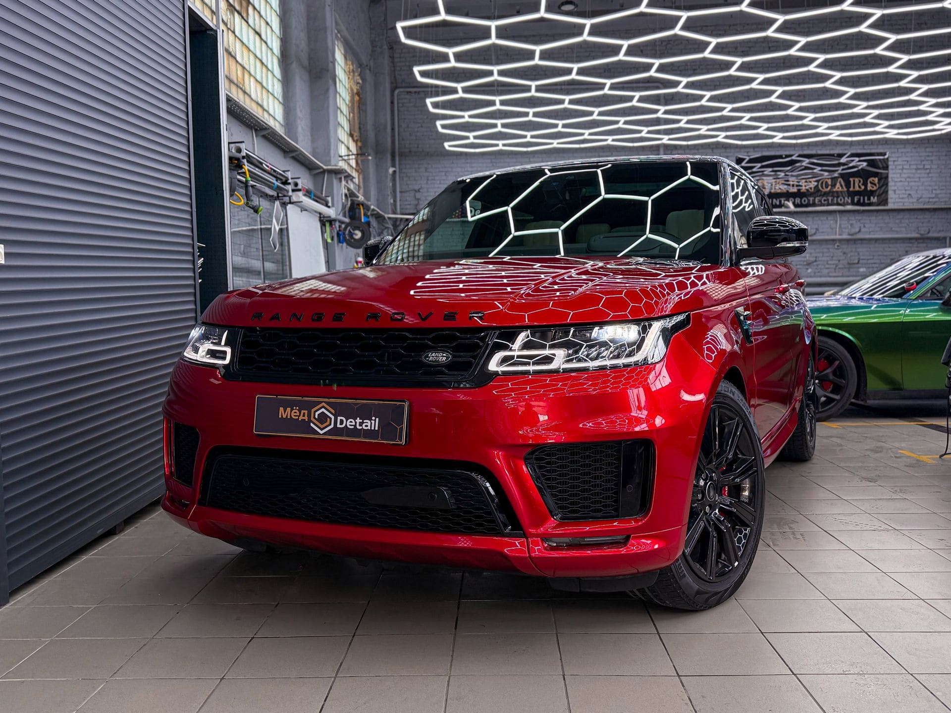 Полная смена цвета Range Rover Sport