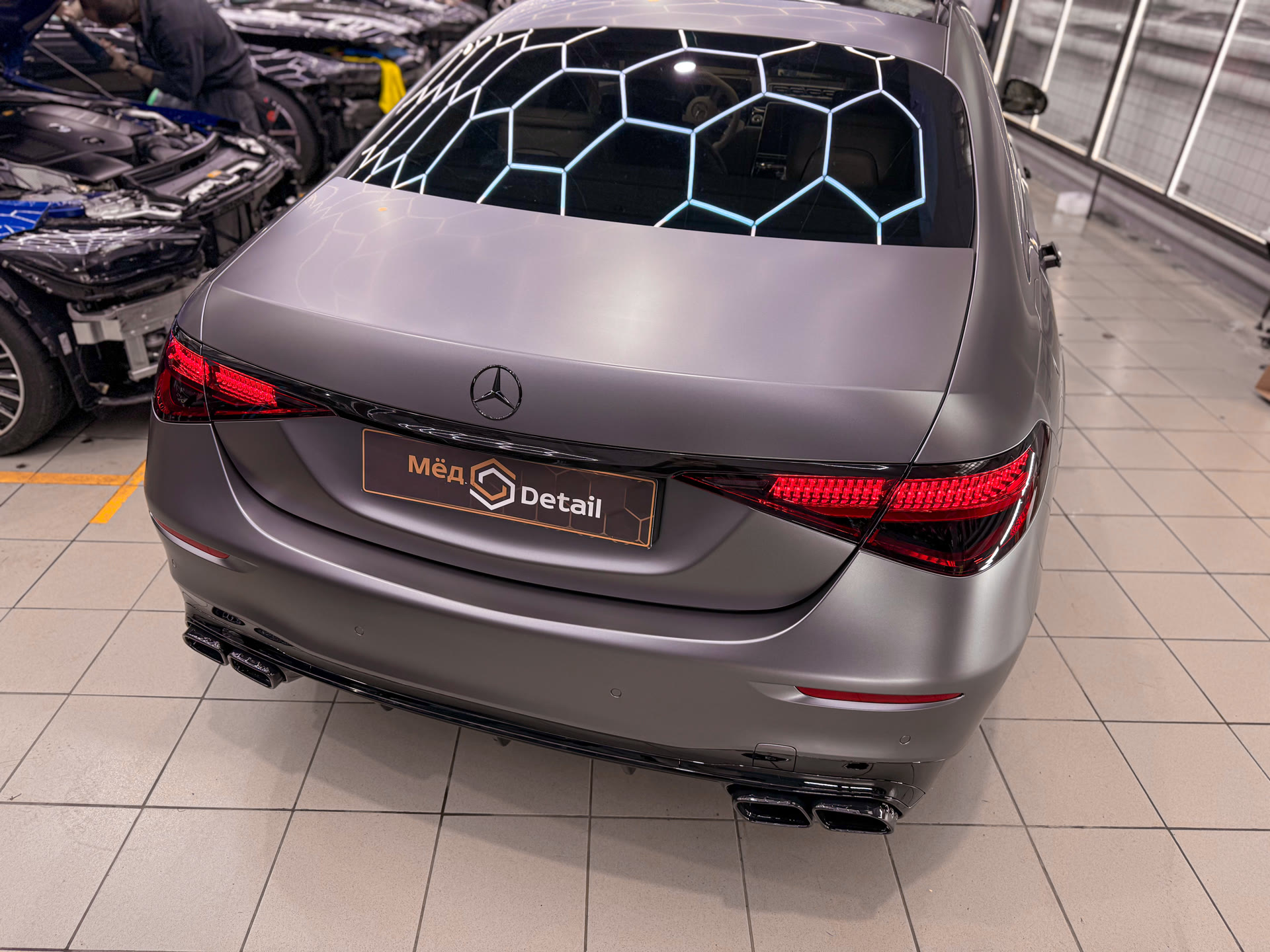 Преображение Mercedes-Benz S-Class W223 в стиле Mercedes-AMG S 63