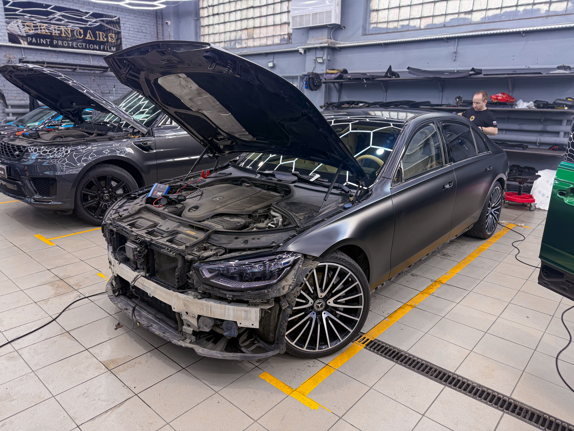 Преображение Mercedes-Benz S-Class W223 в стиле Mercedes-AMG S 63
